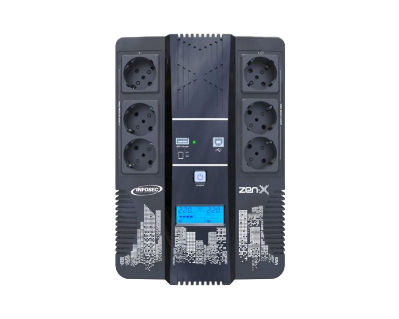 Zen-X 600 FR/SCHUKO UPS