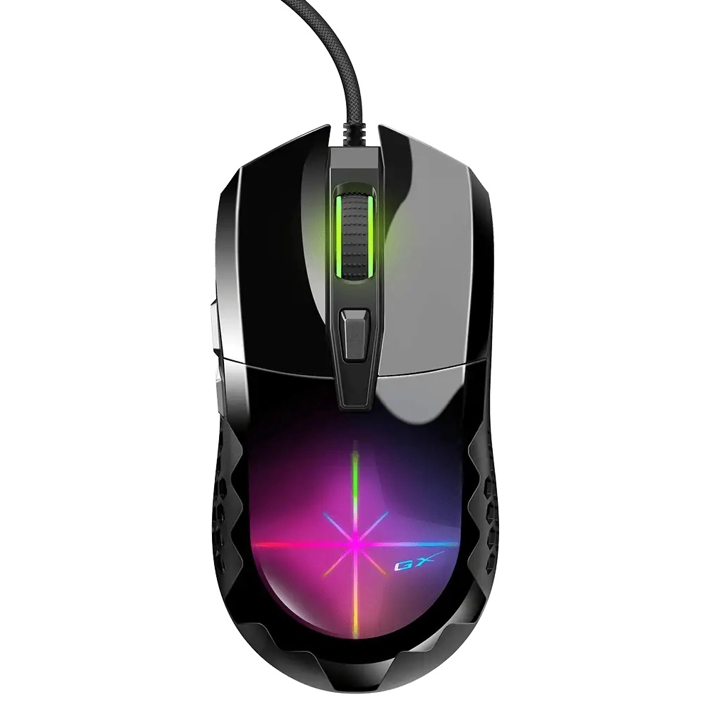 GENIUS Mouse GX Gaming Scorpion, Black, USB, RGB, 7200dpi, 6 buttons