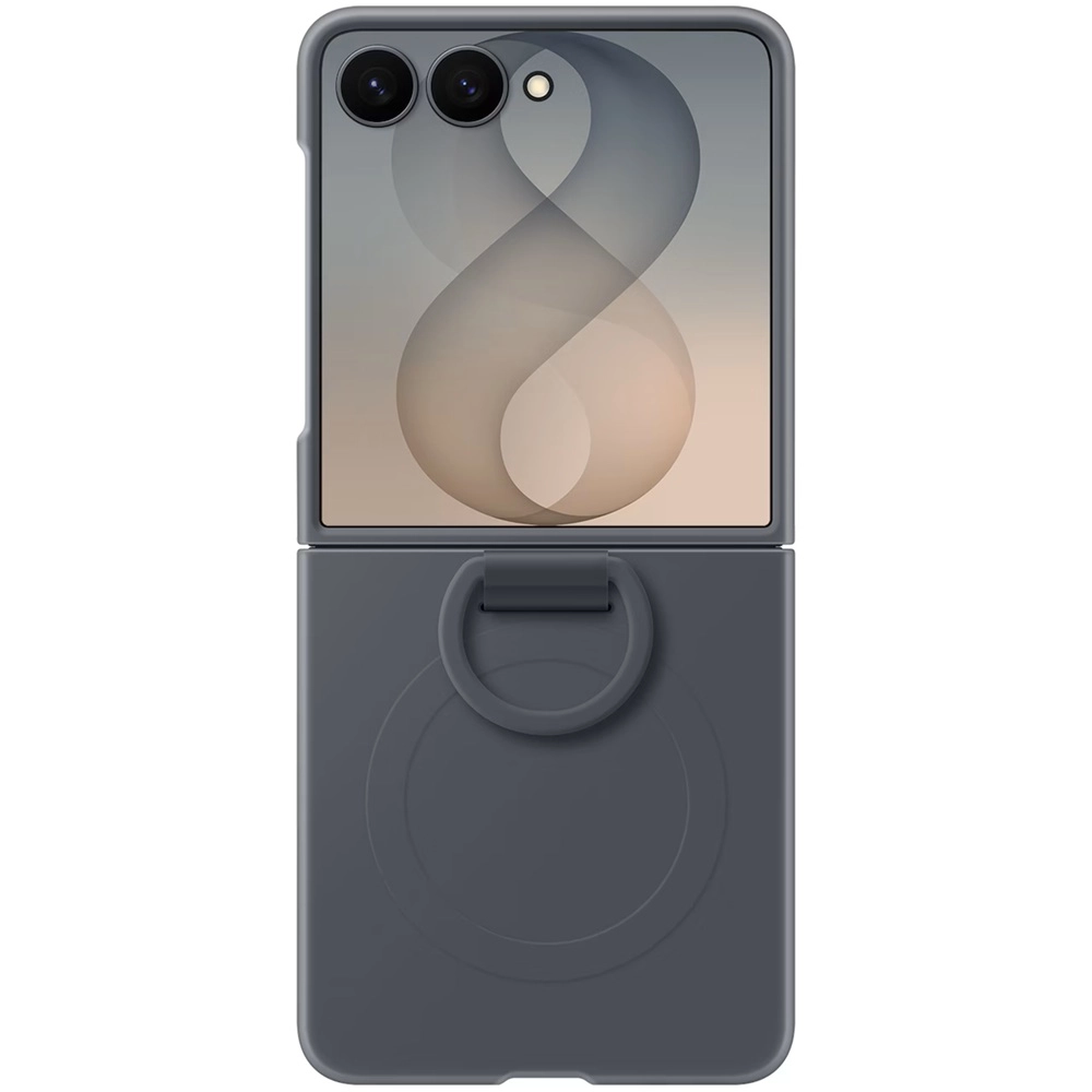 Samsung EF-EF776CBEGWW Galaxy Z Flip8 Silikonska magnetna futrola Graphite