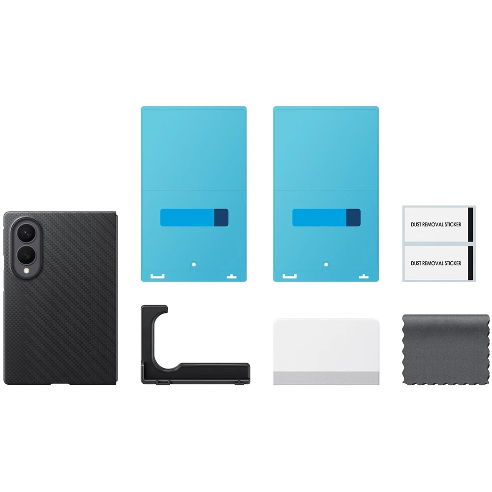 Samsung EF-KF971SBEGWW  Galaxy Z Flip8 Karbonska magnetna futrola Black