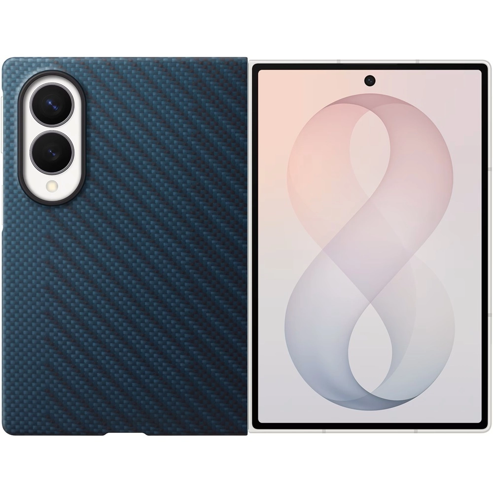 Samsung EF-KF971SNEGWW Galaxy Z Flip8 Karbonska magnetna futrola Blue
