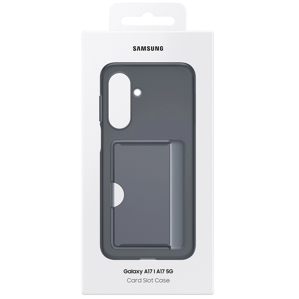 Samsung EF-OA176TBEGWW Card Slot Case Galaxy A17 Black
