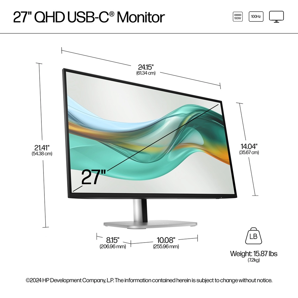 HP S5 Pro 527pu QHD USB-C MNTR EURO