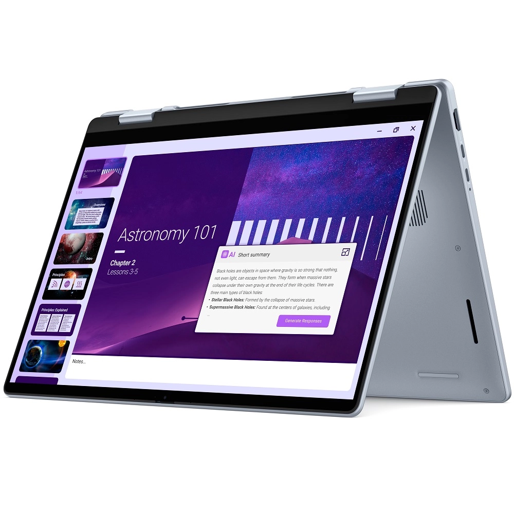 Dell 14 Plus 2-in-1  Win11Home Ultra5 226V/512GB/16GB/14" 2K Touch/Intel arc/backlit US/Ice blue