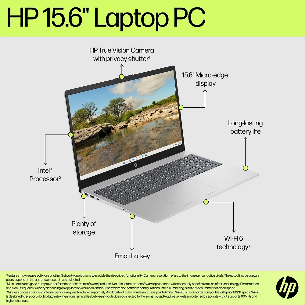 HP 15-fd1003nm Core7 150U/512GB/16GB/Integrated/15.6" FHD/NoOS/Natural silver