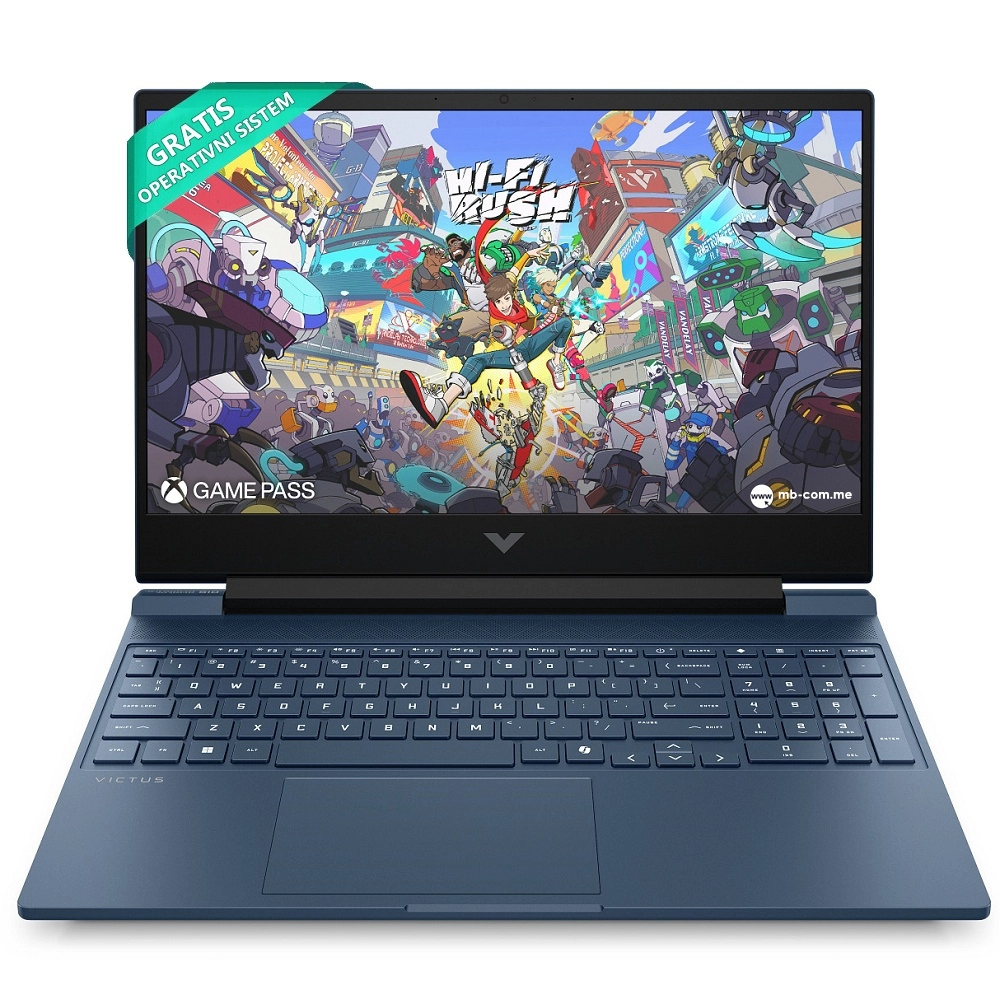 HP Victus Ryzen7 7445H/512GB/16GB/RTX 3050 4GB/NoOS/15.6" FHD IPS/Performance blue/YU
