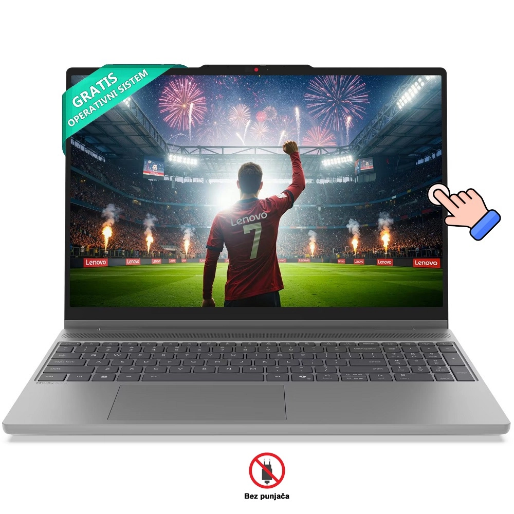 Lenovo IdeaPad 5 2-in-1 Ultra7 355/512GB/16GB/Integrated/15.3 WUXGA IPS Touch/Bclit YU/LunaGrey/NoOS