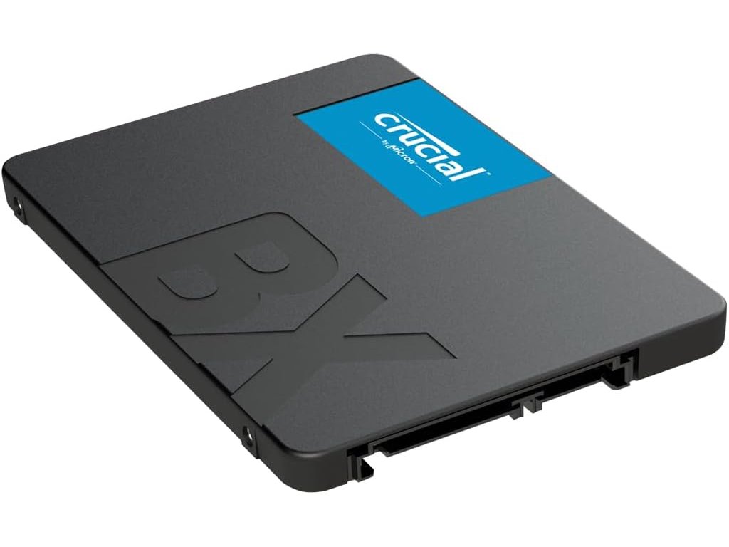 CRUCIAL BX500 240GB 3D NAND SATA 2.5-inch SSD, Sequential Read: 550 MB/s, Sequential Write: 500 MB/s