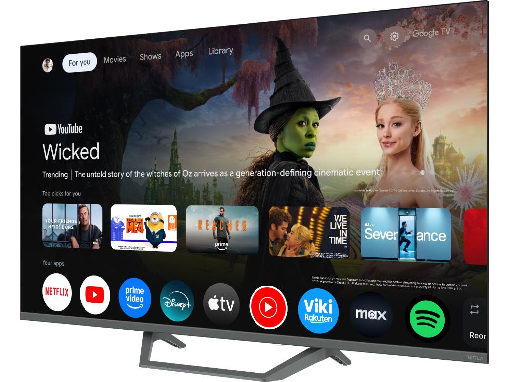 Tesla Q50E655GUS QLED TV 50" ultra HD, Google TV smart, frameless, DVB-T2/C/S2