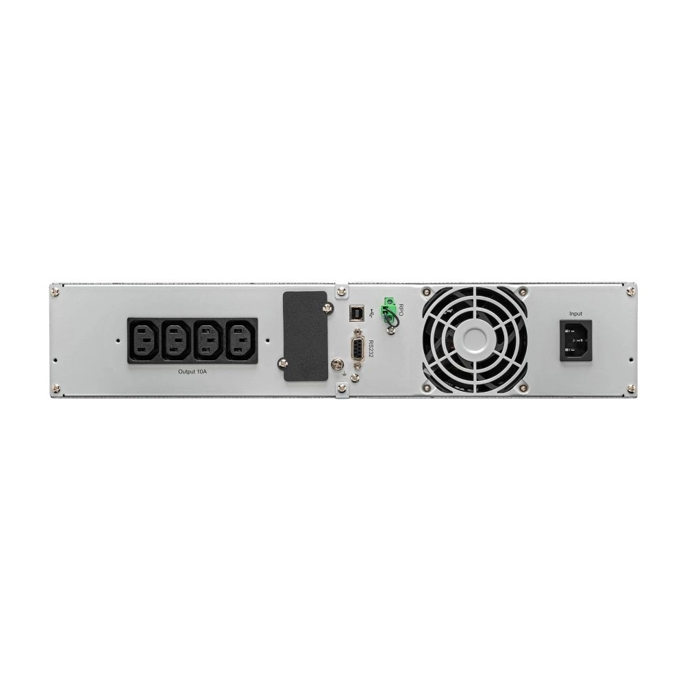 Eaton 9E UPS, 1000 VA, 900 W, Input: C14, Outputs: (4) C13, Rack, 2U, Online/Double-conversion