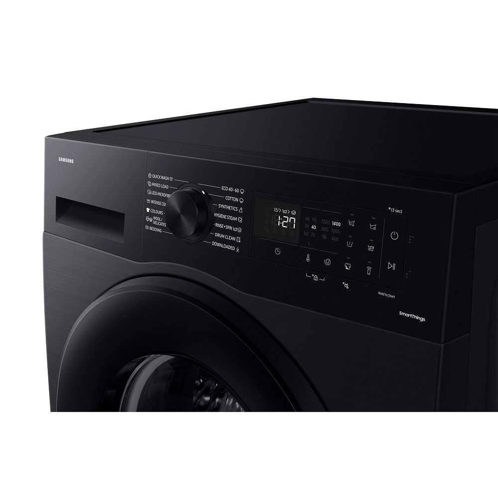 Samsung WW90CGC0EDABLE veš mašina, 9kg, 1400 ob/min, AI Eco Bubble, LED displej, 600x850x575, black